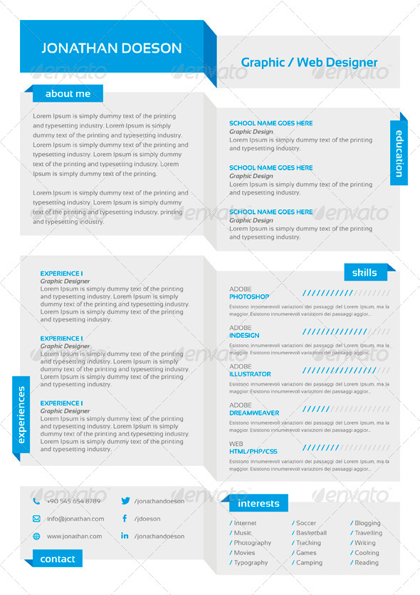 resume design 7