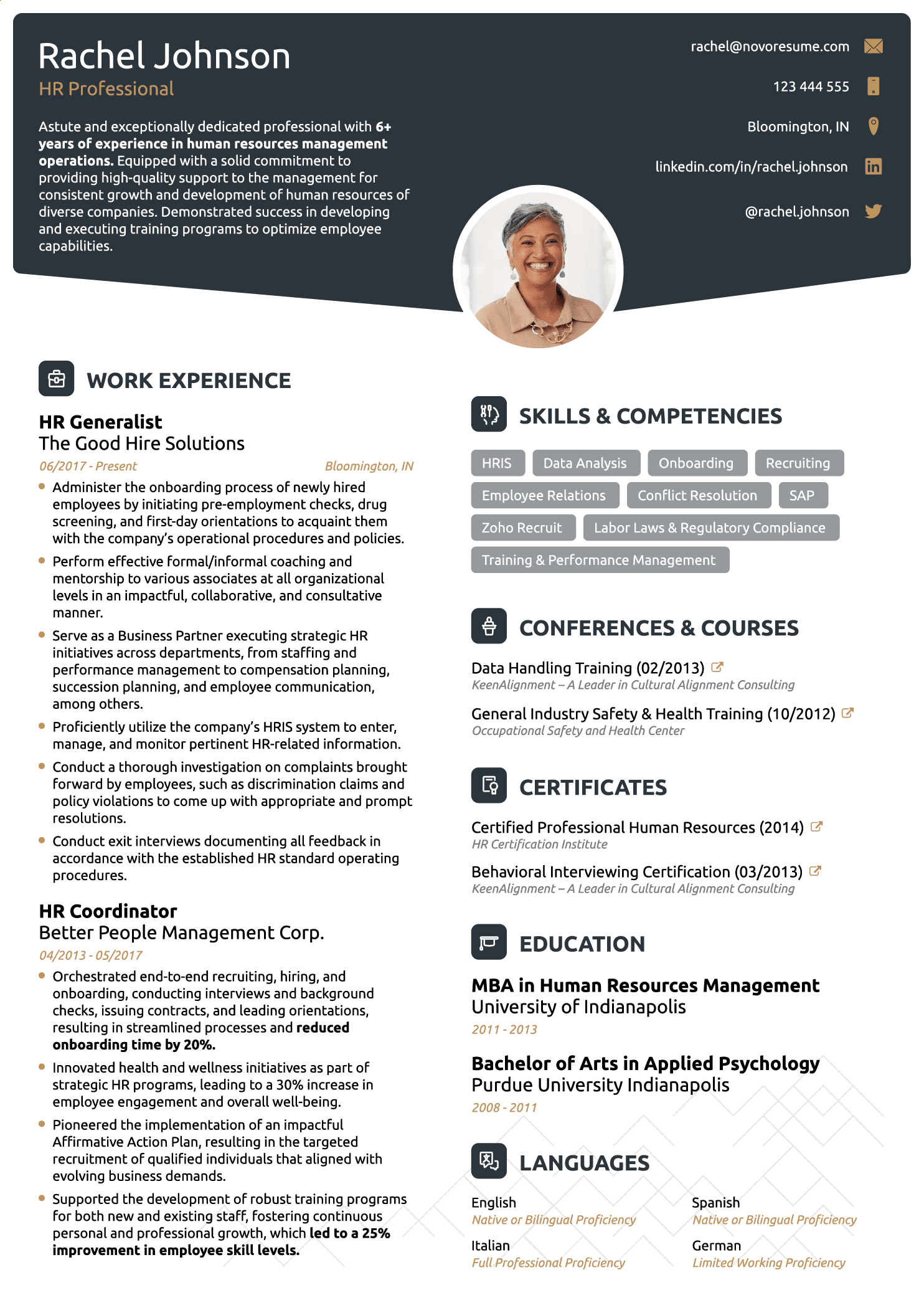 General Resume Template