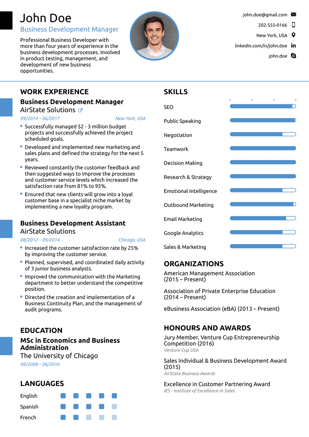 high school resume template 2