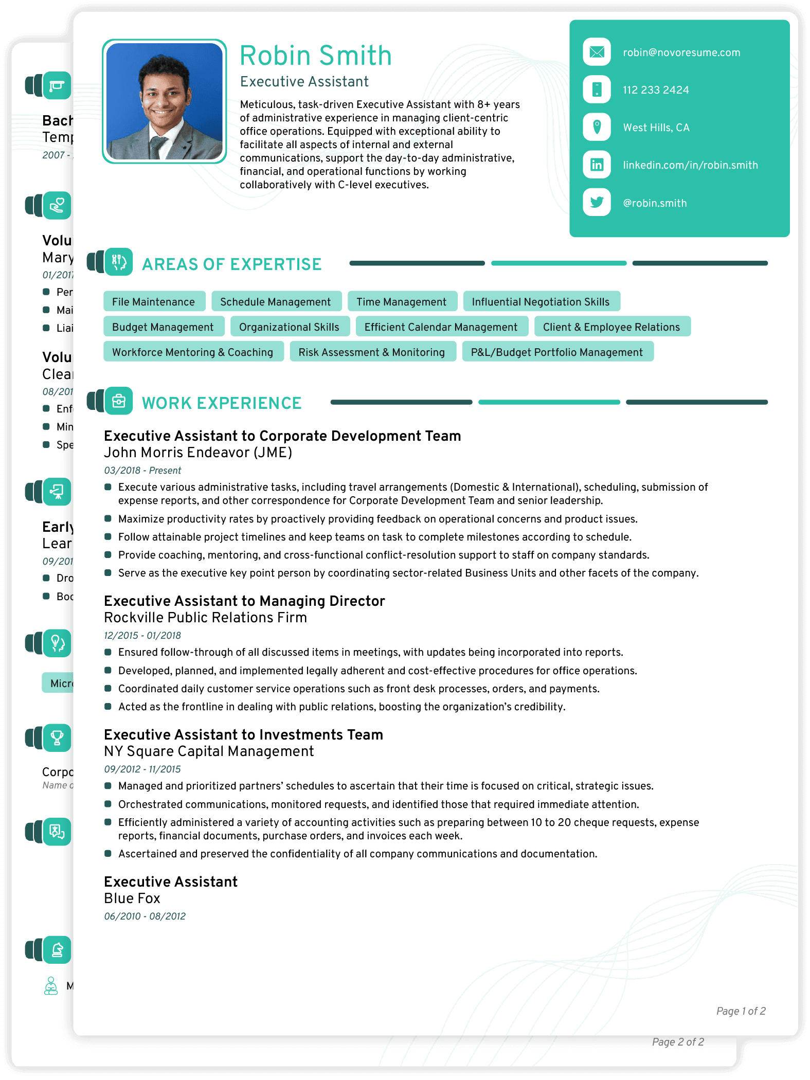 IT CV Template