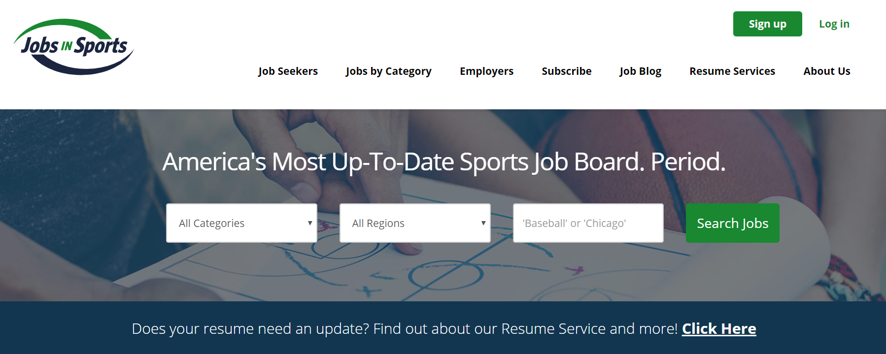 jobs in sports