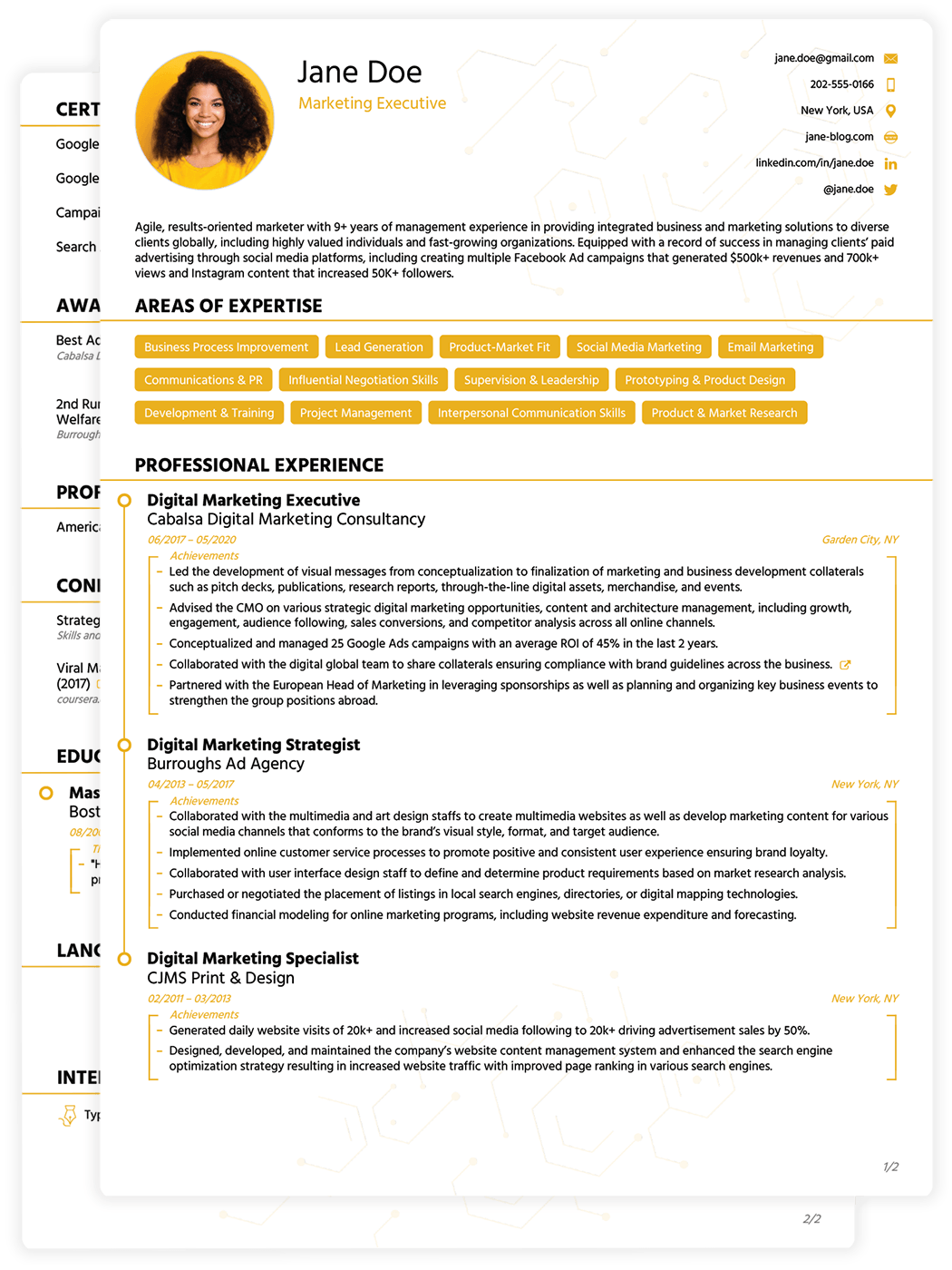 Modern CV Template