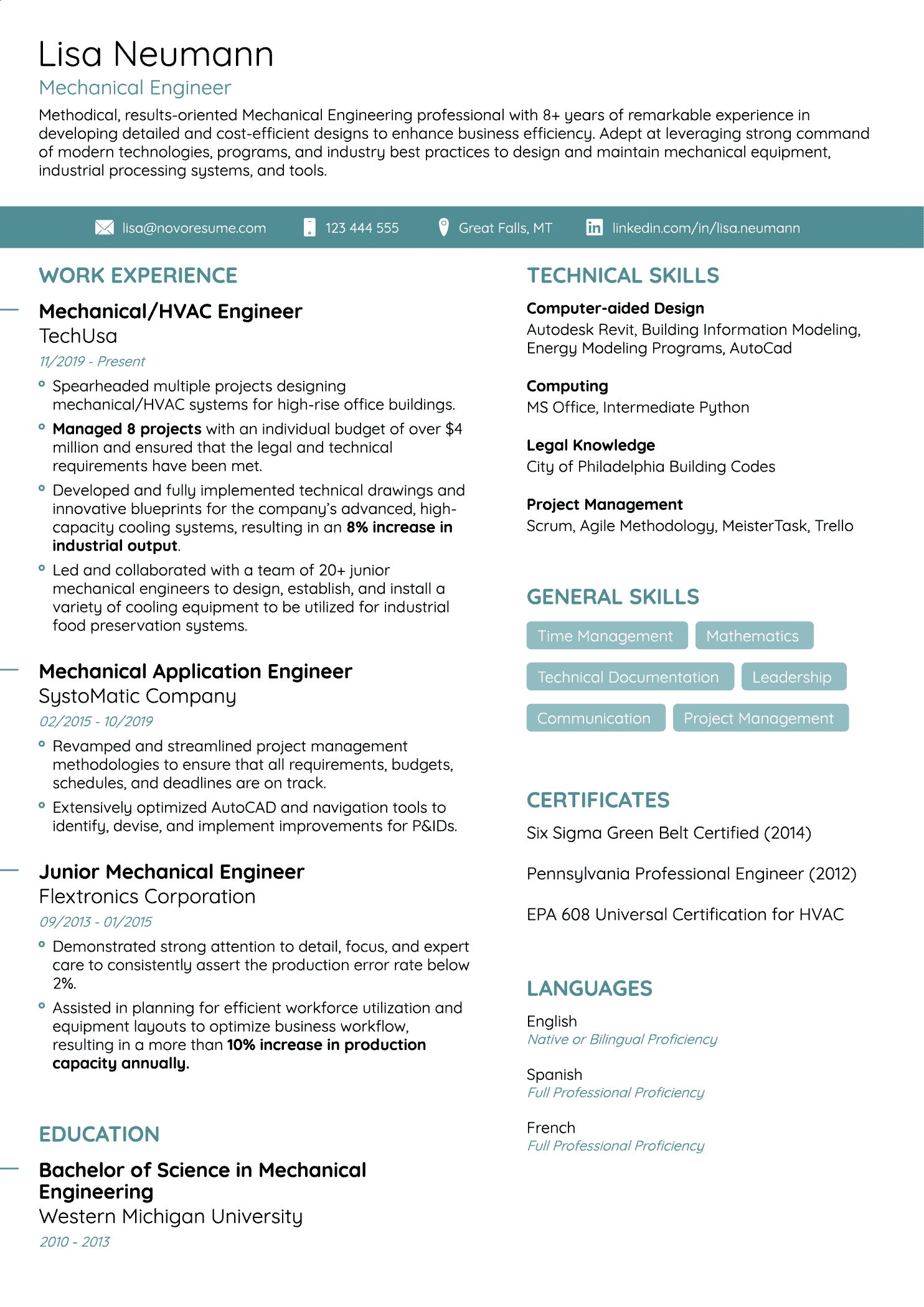 Simple Resume Template