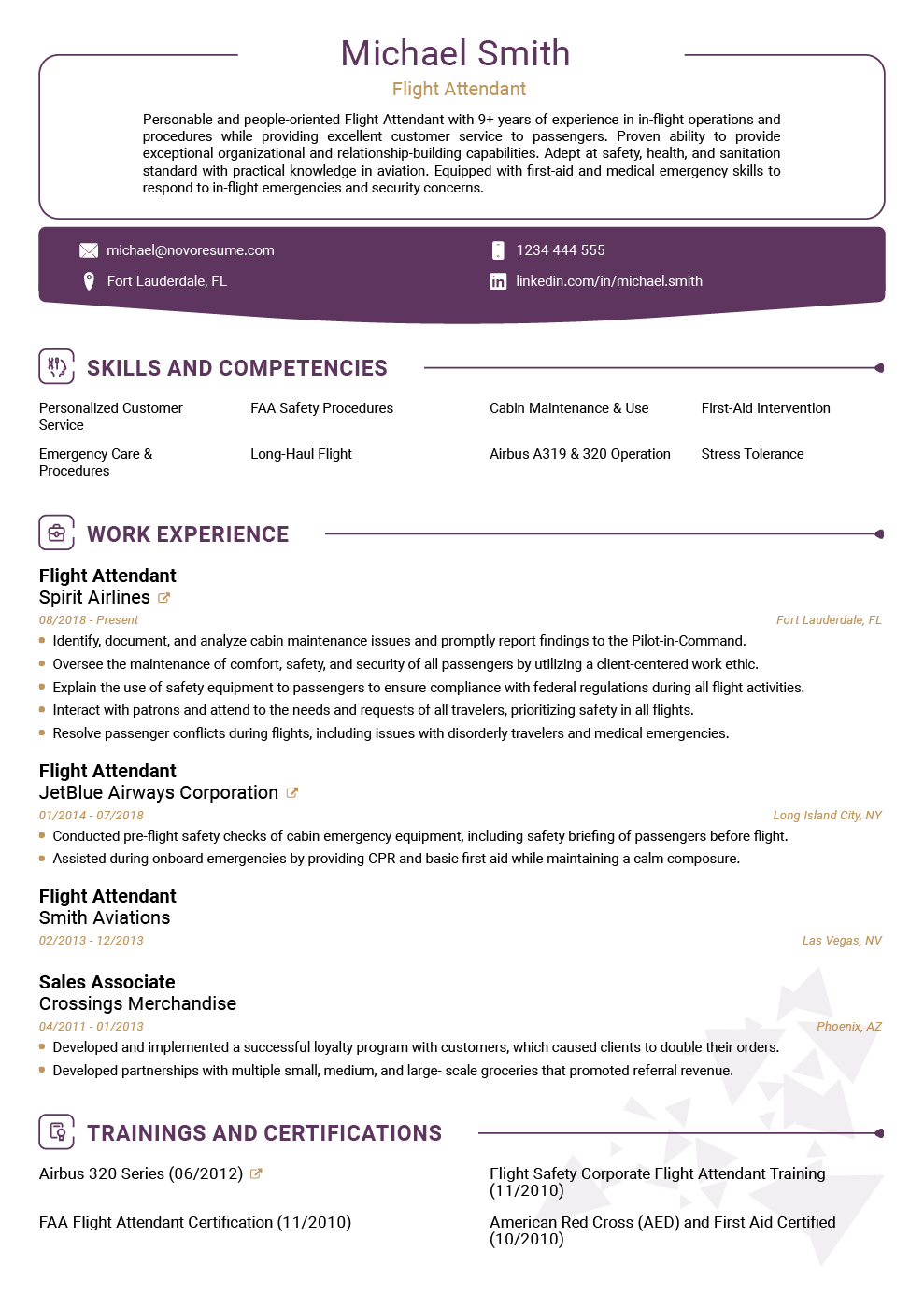 Traditional Resume Template